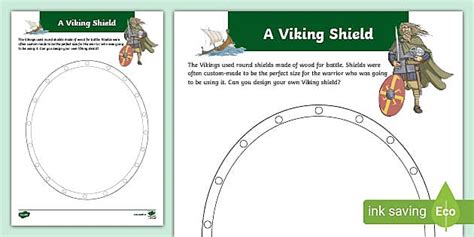 Viking Activity Sheet Hecho Por Educadores Twinkl