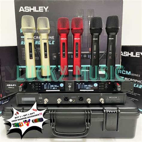 Mic Wireless Ashley RCM Original Handheld Mic RCM Gift Random Lazada