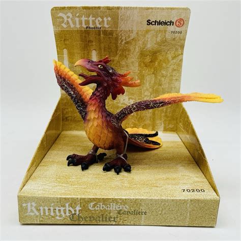 Schleich Phoenix Ritter Knight Caballero Dragon Fenix Chevalier Box