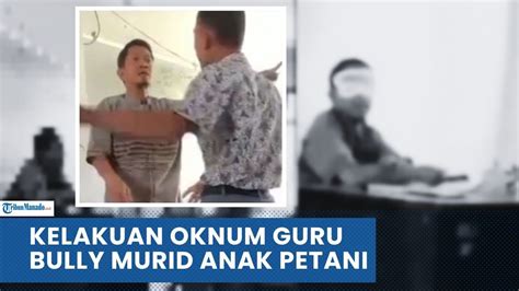 Miris Kelakuan Oknum Guru Merendahkan Siswa Sendiri Karena Hanya Anak