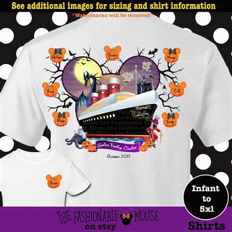 Disney Halloween Cruise Shirts Halloween Cruise Shirts