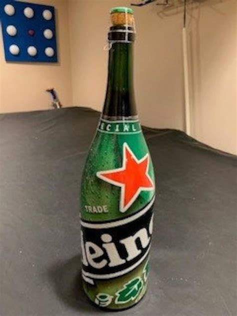 Heineken Collectors Giant Bottle Etsy