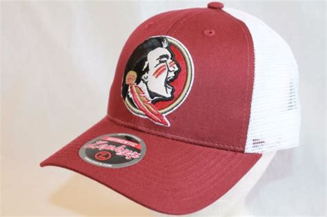 Florida State Seminoles Fsu Hat Cap Game Day Mesh Trucker Cap Zephyr