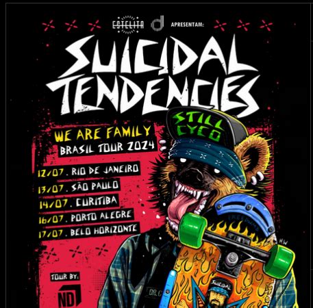 Cl Ssico Do Hardcore Grupo Suicidal Tendencies Anuncia Shows No Brasil