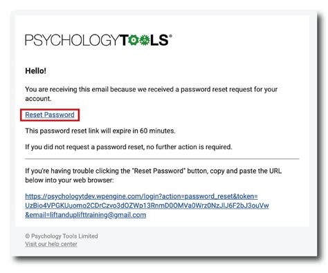 How Do I Reset My Password Psychology Tools