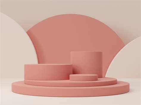 Premium Photo A Pink Sculpture Sitting On Top Of A White Table