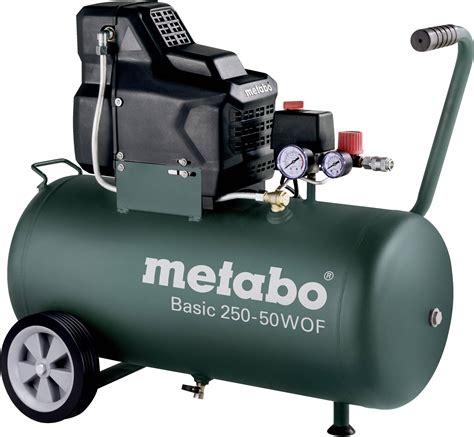 Metabo Basic 250 50 W OF Pneumatische Compressor 50 L 8 Bar Conrad Be