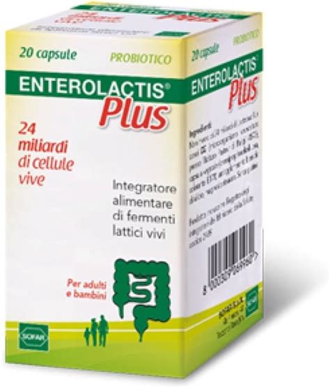 Sofar Enterolactis Plus Integratore Alimentare Capsule Amazon It