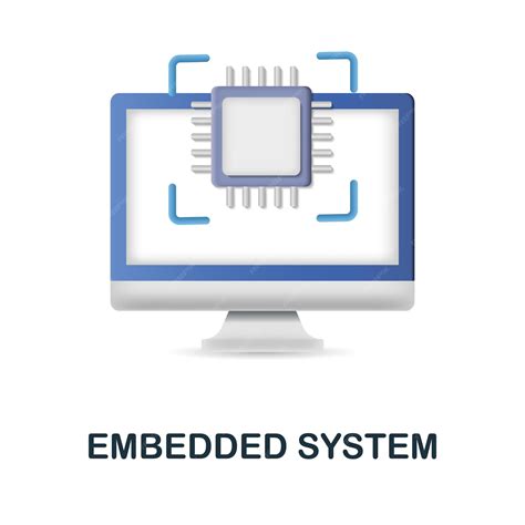 Premium Vector Embedded System Icon 3d Illustration From