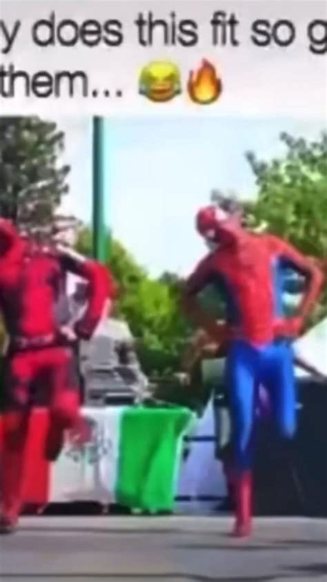 Spider-Man and Deadpool dancing | Spiderman funny, Really funny joke ...