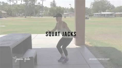 Jessie S Girls Home Edition Squat Jacks Youtube