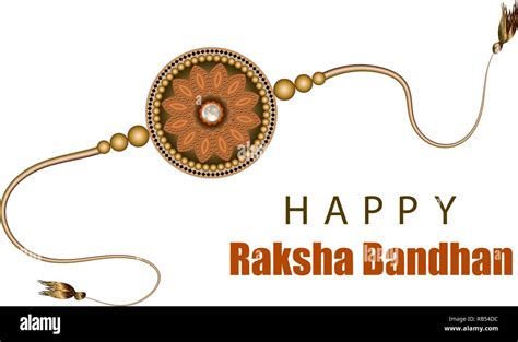 Raksha Bandhan Festival Greeting Card Template Beautiful Background