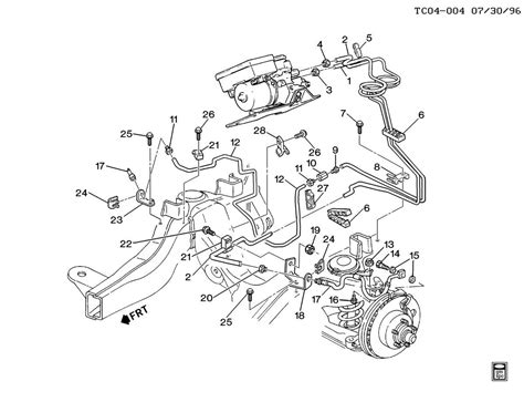 Visualizing The Abs Brake Line Diagram For A 2005 Chevy Silverado