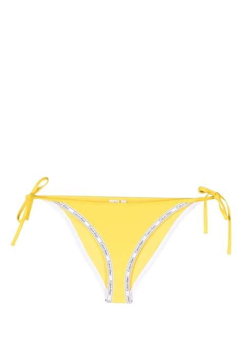 Calvin Klein Kad N String Side Tie Bikini Alt Kw Kw Fiyat