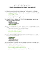 Watson Assistant Sales Intermediate Level Quiz Pdf Proof Of