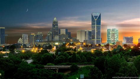 Charlotte Skyline Wallpapers - Top Free Charlotte Skyline Backgrounds ...