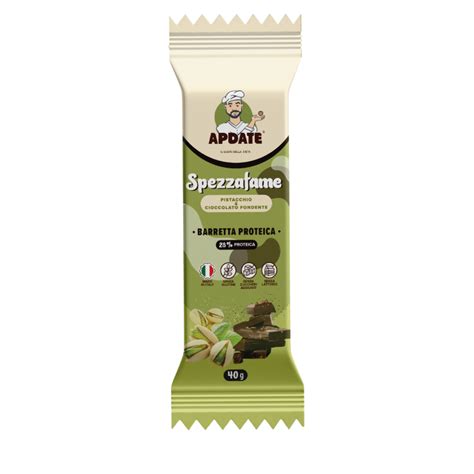 Barretta Proteica Pistacchio E Cioccolato G