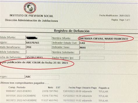 La Explicación Del Ips Sobre Por Qué Revisan Las Exequias De Diarios Para Bloquear Pagos