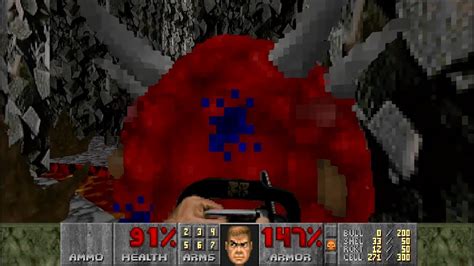 Voxels Mod Smooth Doom Weapons On The Ultimate Doom E4 Maps 1 And