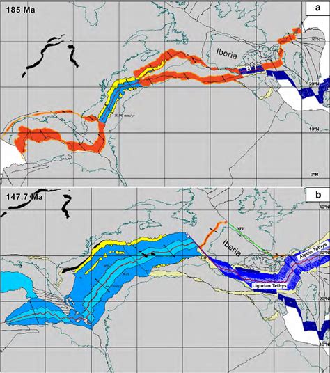 Paleogeographic Reconstruction Of The Western Tethys And Central