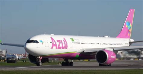 A330neo Outubro Rosa Da Azul Realizou Primeiro Voo Comercial E Lisboa