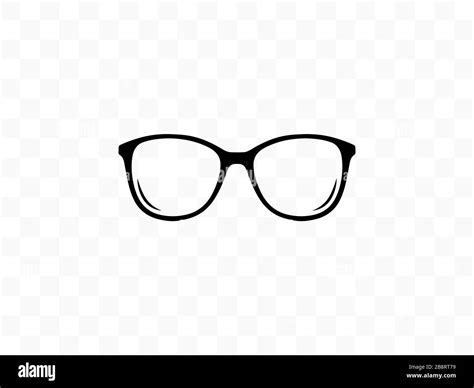 Eyeglasses Glasses Icon Vector Illustration Flat Design Stock Vector Image And Art Alamy