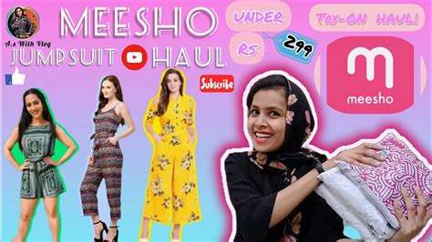 Comfy Fabulous Girl Strendy Jumpsuits Haul Under Rs 299 Trending