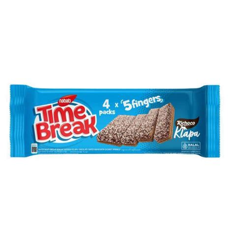 Jual Nabati Time Break Richoco Klapa 64 Gram Shopee Indonesia