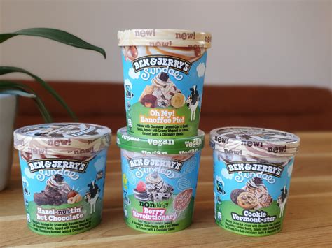 Die Neuen Ben And Jerrys Sundae Eis Vorgestellt Foodloaf