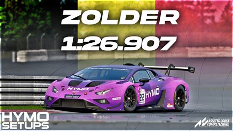 ACC Hotlap Lamborghini Huracan GT3 EVO II Zolder V1 9 5 Assetto