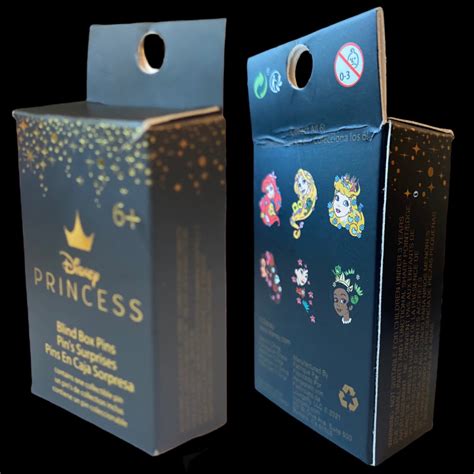 Unopened Blind Box Hot Topic Disney Princesses Hair Icons Loungefly Disney Pin