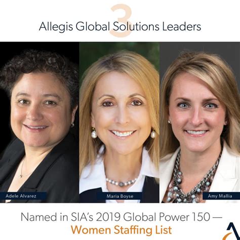 Allegis Global Solutions On Linkedin Womeninleadership