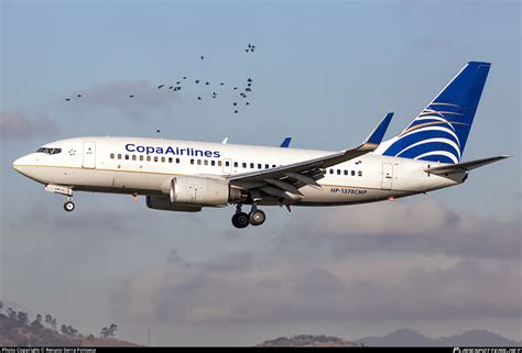 HP 1378CMP Copa Airlines Boeing 737 7V3 WL Photo By Renato Serra