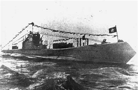 ShCh 310 Of The Soviet Navy Soviet Submarine Of The ShCh Scuka