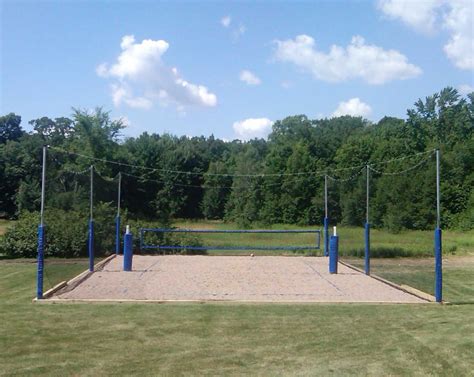 How To Construct A Volleyball Court VolleyballUSA