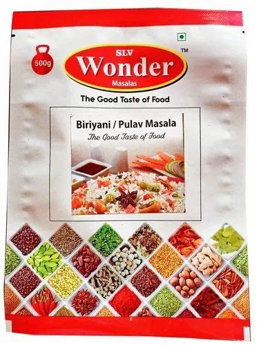 500 Gm Biryani Pulav Masala Powder At Rs 175 Packet In Bengaluru ID