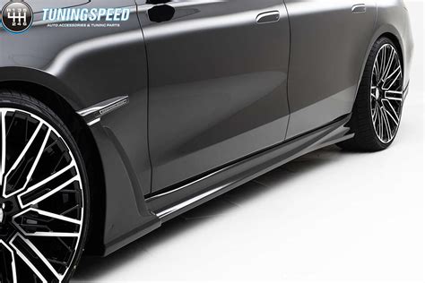 Side Skirts Wald Black Bison For Mercedes S W Original Japan