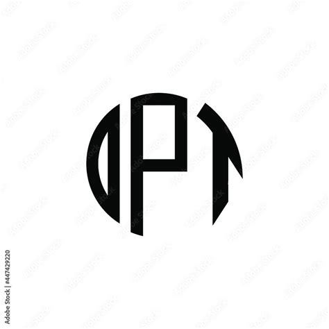 Dpt Letter Logo Design Dpt Letter In Circle Shape Dpt Creative Three