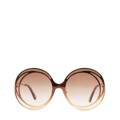 Chloe Round Oversized Sunglasses Atelier Yuwa Ciao Jp