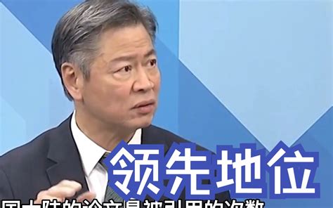 赖岳谦：中国论文被引用数已超越美国，未来专利数会超过g7总和 海峡导报社 海峡导报社 哔哩哔哩视频