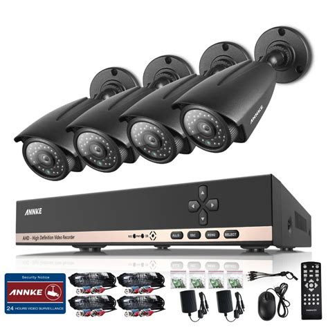 ANNKE HD 8 Channel 1080N 960P 1 3 Mp DVR 4 Outdoor CCTV Home Security