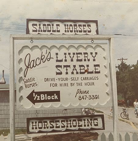 About Cindy S Riding Stable On Historic Mackinac Island Michigan