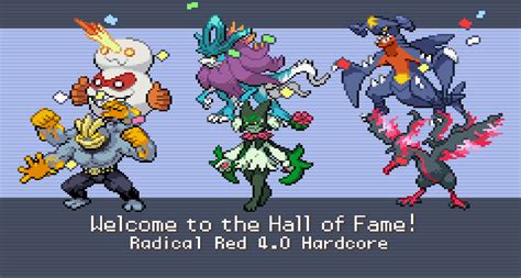 Radical Red 4.0 first Hardcore Mode run done! : r/pokemonradicalred