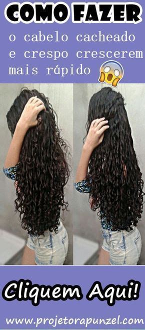 Projeto Rapunzel Para Cabelos Cacheados E Crespos Fazer O Cabelo