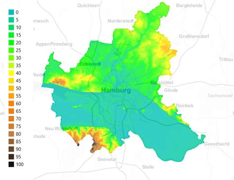 German Hamburg Elevation Model Wiki Windpro