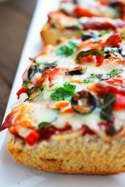 French Bread Pizzas The Comfort Of Cooking