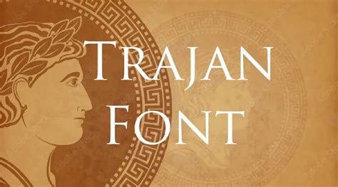 Trajan Font Family Download | Free Fonts Vault