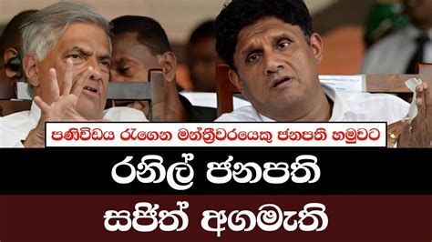 Ranil Wickramasinghe Sajith Premadasa