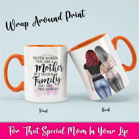 Custom Mother And Daughter Coffee Mug For Any Occasion Etsy