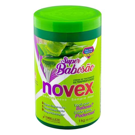 Creme de Tratamento Ultraprofundo Novex Super Babosão Pote 1kg Super José